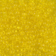 Miyuki rocailles Perlen 8/0 - Transparent yellow 8-136